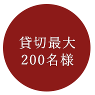 最大200名