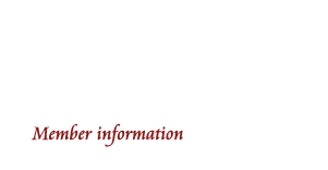 会員情報